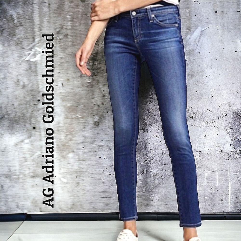 Adriano Goldschmied‎ Jeans blue the Stevie ankle slim straight skinny 26R